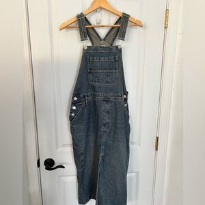 Cotton On Blue Denim Overall Skirt